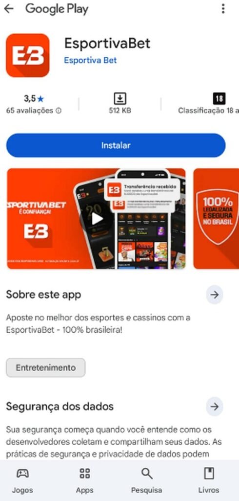 esportiva bet app é confiável