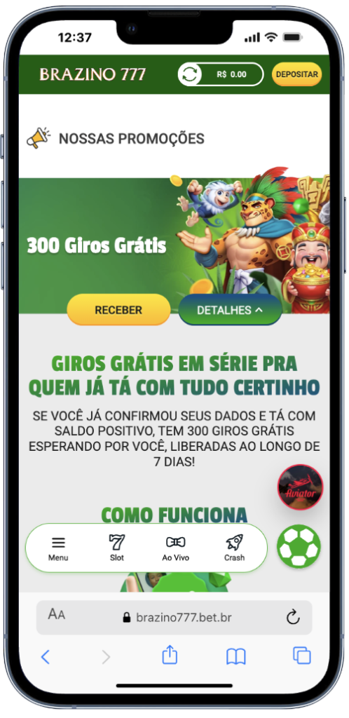 cassinos com rodadas gr&aacute;tis brazino