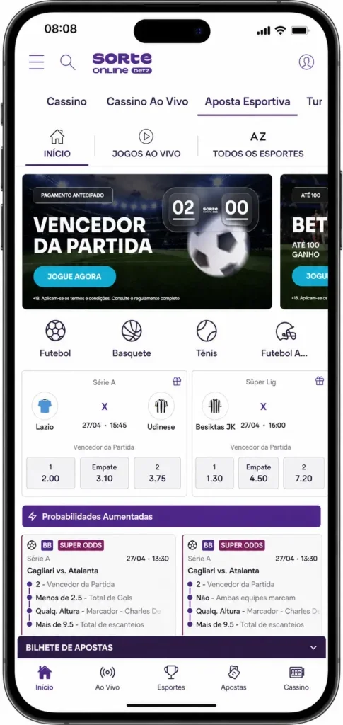 sorte online plataforma bet
