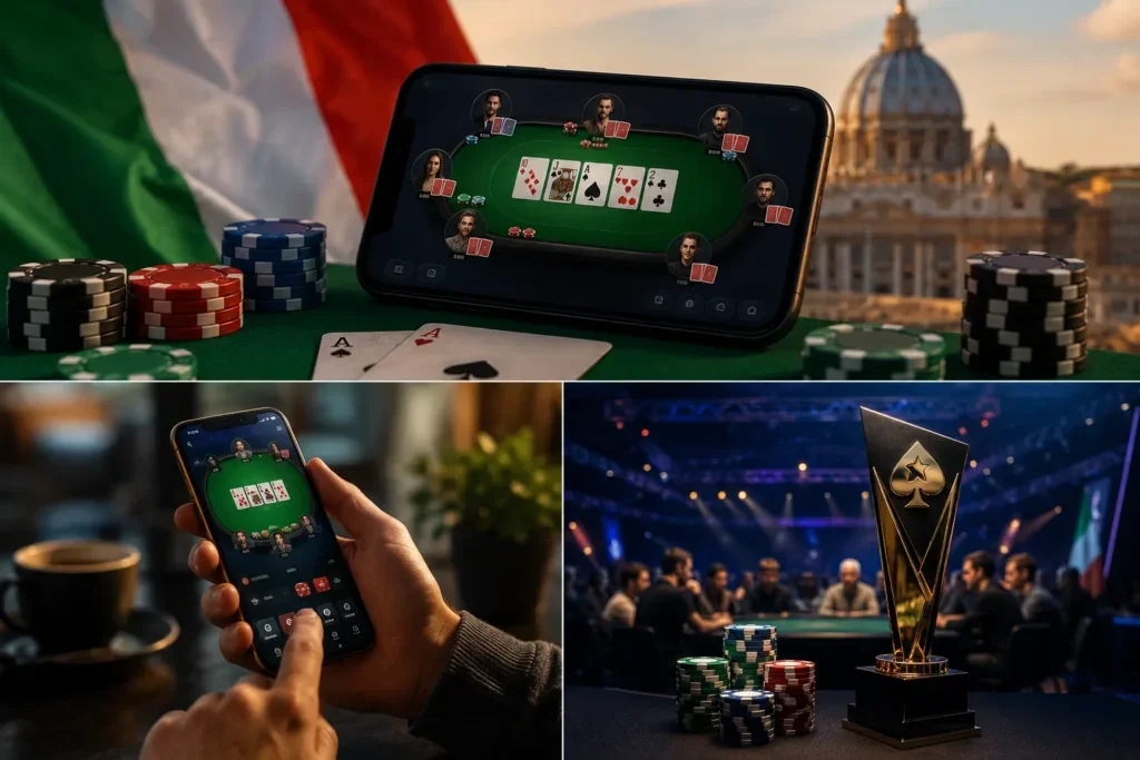 Poker Online na Itália