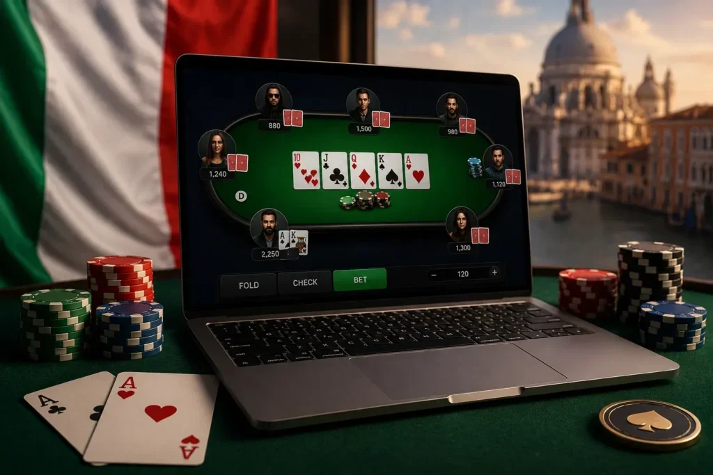 Poker Online na Itália