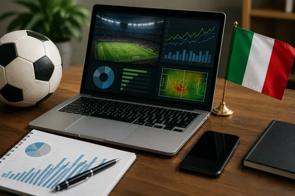 dados e análises estão transformando as estratégias de apostas esportivas na Itália