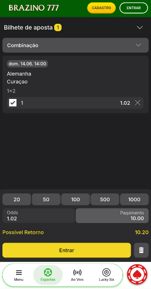 Como apostar na Copa do Mundo na Brazino777