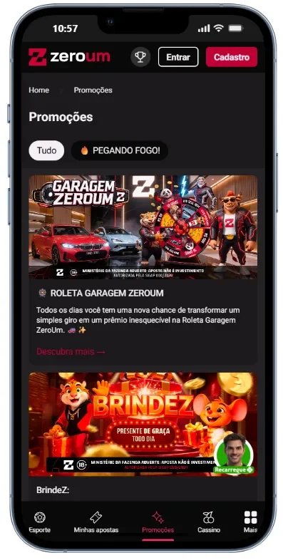 zeroum promocoes