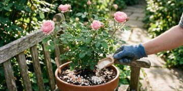 Casca de ovo nas plantas e o cultivo de roseiras