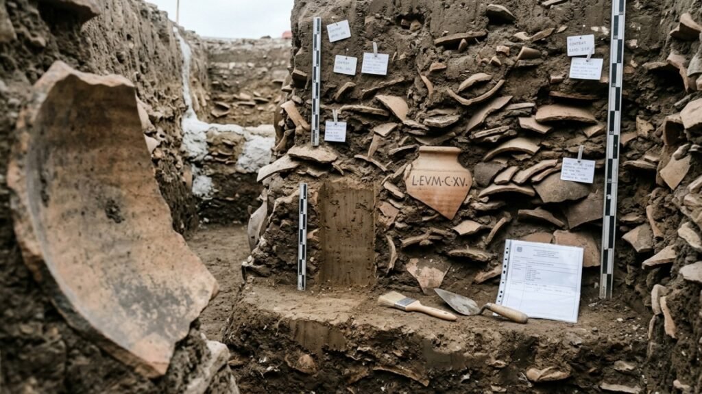 Como o Monte Testaccio registrou o abastecimento de Roma