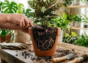 O carvão vegetal nas plantas pode modificar propriedades do substrato, mas não substitui drenagem e rega adequadas