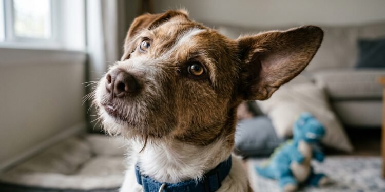 Por que cães que aprendem palavras inclinam a cabeça