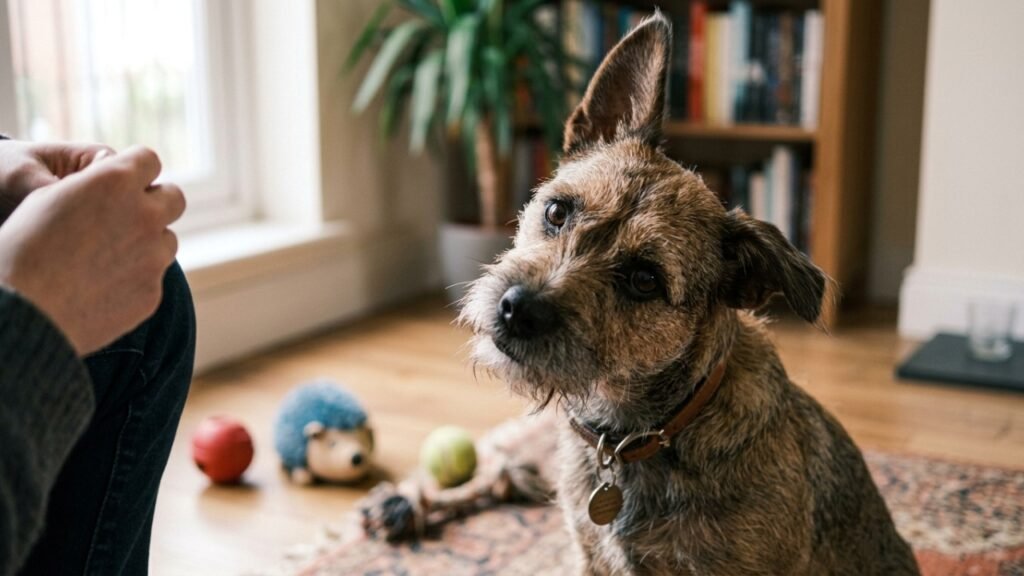 Por que cães que aprendem palavras inclinam a cabeça