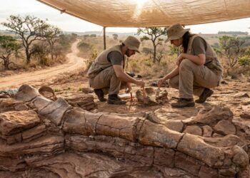 O maior dinossauro já encontrado no Brasil saiu do chão desta cidade mineira, hoje o único Geoparque Mundial do Sudeste