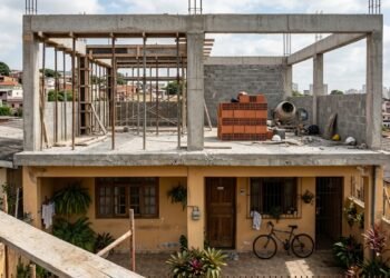 Custo para levantar um segundo andar de 50 m² em 2026