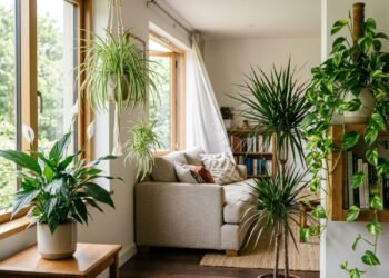 Plantas associadas à qualidade do ar podem remover alguns compostos em testes controlados, mas poucos vasos não substituem ventilação, controle das fontes ou filtragem adequada
