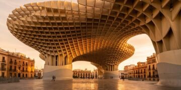 Como as Setas de Sevilla cobrem a praça e preservam ruínas