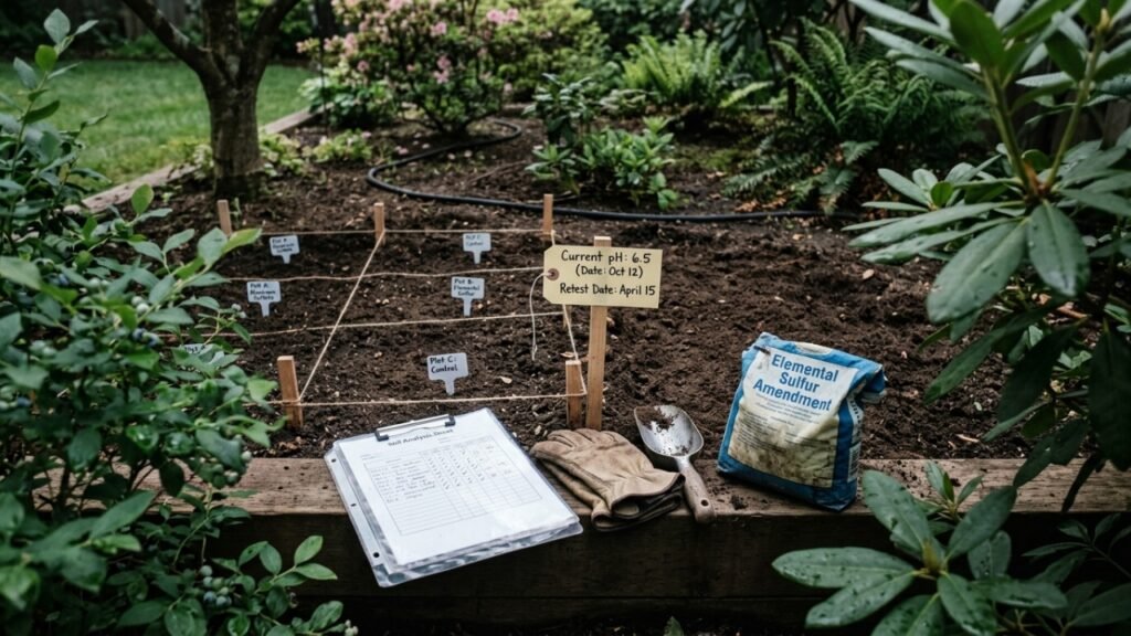 Como deixar o solo mais ácido sem usar receitas caseiras