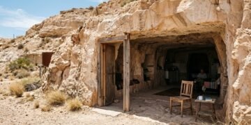 Como Coober Pedy construiu parte da cidade debaixo da terra