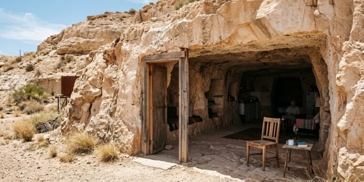 Como Coober Pedy construiu parte da cidade debaixo da terra