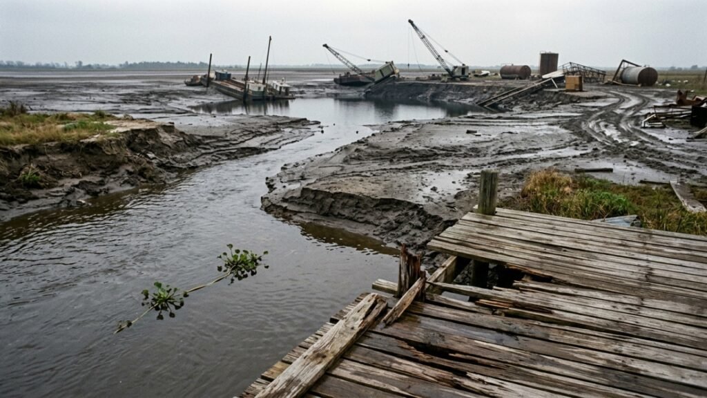 O acidente que transformou o Lake Peigneur em 1980