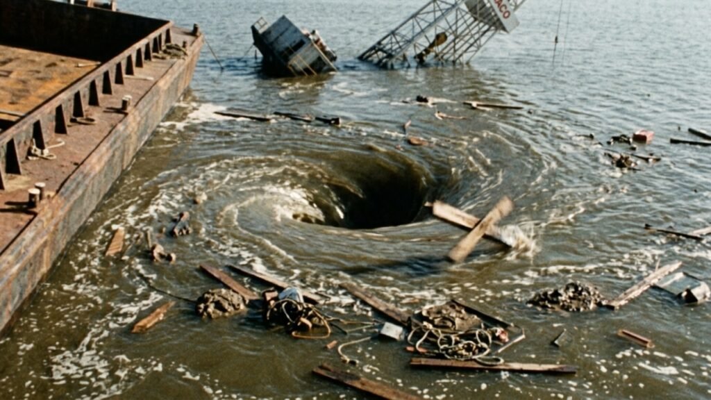 O acidente que transformou o Lake Peigneur em 1980