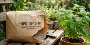 Cada letra representa um nutriente com papel diferente no desenvolvimento vegetal