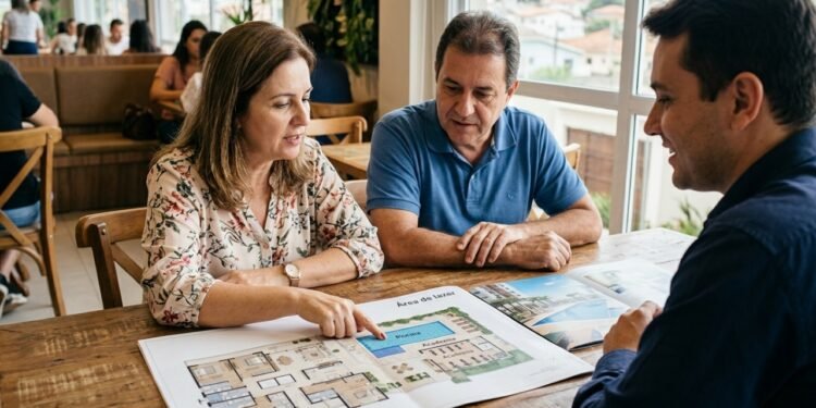 O material de venda e o contrato ajudam a mostrar o que foi prometido ao comprador