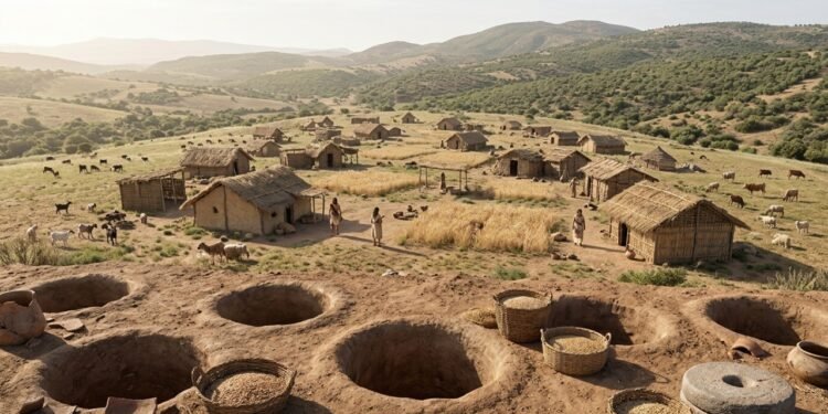 O sítio mostra que comunidades agrícolas complexas também floresceram no norte da África naquele período