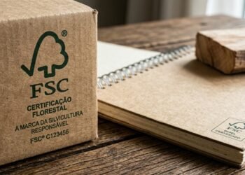 O que significa o símbolo FSC encontrado em embalagens, móveis e produtos de papel?