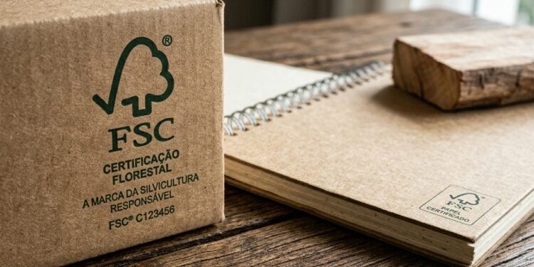 O que significa o símbolo FSC encontrado em embalagens, móveis e produtos de papel?