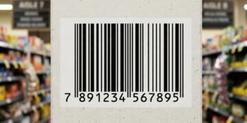 A sequência funciona como uma identificação usada para diferenciar produtos no comércio