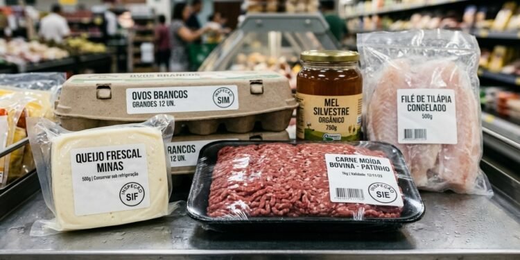 As três siglas estão ligadas à inspeção de produtos de origem animal