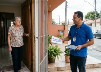 As visitas aconteciam sem que os aposentados tivessem solicitado atendimento em casa