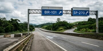 As letras ajudam a mostrar se a estrada pertence ao sistema federal ou estadual