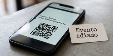 O casal seguiu exatamente a informação exibida no ingresso digital e ainda assim perdeu o evento