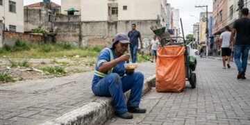 A rotina nas ruas não afastava a necessidade de condições mínimas durante o expediente