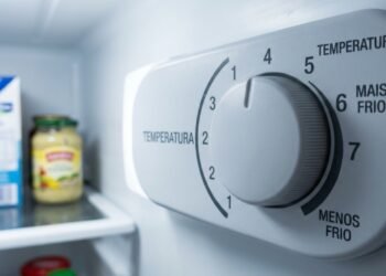 Os números normalmente representam níveis de refrigeração e não graus de temperatura