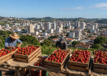 Pouso Alegre, Minas Gerais, mantém ligação forte com a produção agrícola // IMAGEM ILUSTRATIVA