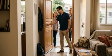 O proprietário continua sendo dono do imóvel, mas o uso da casa passa ao inquilino durante a locação