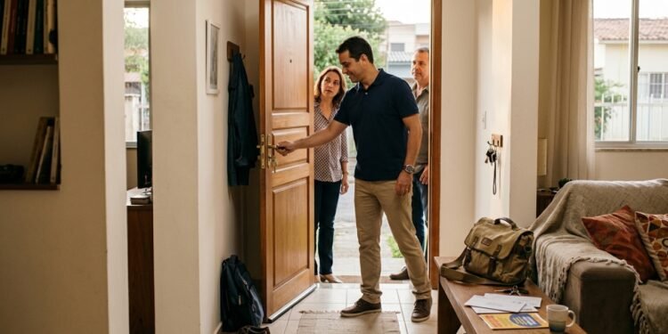 O proprietário continua sendo dono do imóvel, mas o uso da casa passa ao inquilino durante a locação
