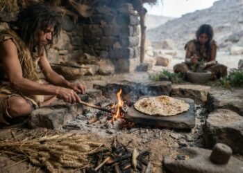 O alimento apareceu entre grupos que ainda dependiam da caça e da coleta para sobreviver