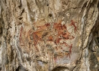 A cena mostra que contar histórias por imagens pode ser uma prática muito mais antiga do que se imaginava
