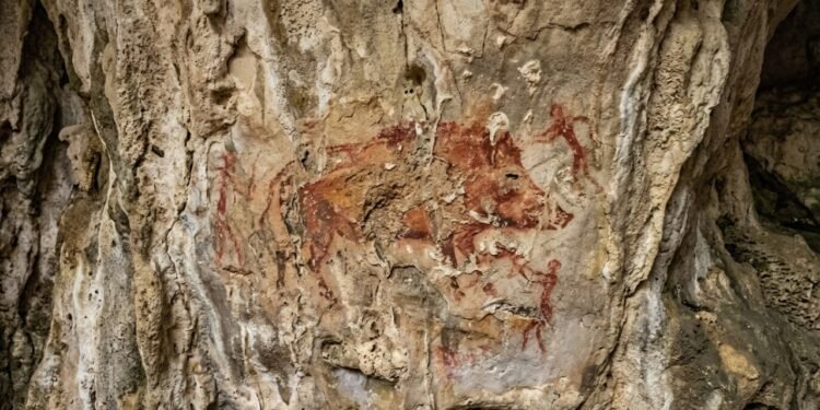 A cena mostra que contar histórias por imagens pode ser uma prática muito mais antiga do que se imaginava