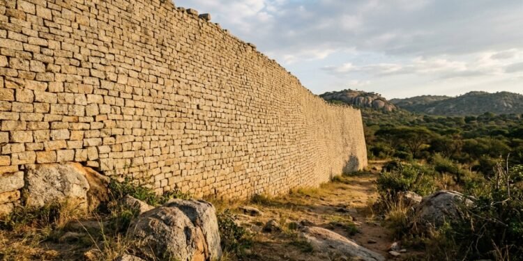 Pedra, poder e comércio se encontravam em um grande centro medieval do sul africano