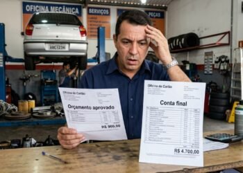 O orçamento aprovado ajuda a definir quais serviços o motorista realmente autorizou