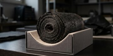 Raios X e modelos digitais fizeram letras gregas surgirem sem tocar no rolo frágil
