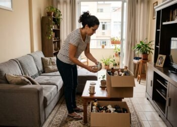 Superfícies livres e caminhos mais claros podem mudar a sensação do ambiente