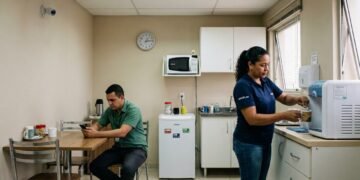 A localização da câmera e a finalidade do monitoramento foram pontos importantes para analisar a conduta