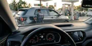 O pequeno detalhe pode evitar aquela dúvida comum ao chegar ao posto