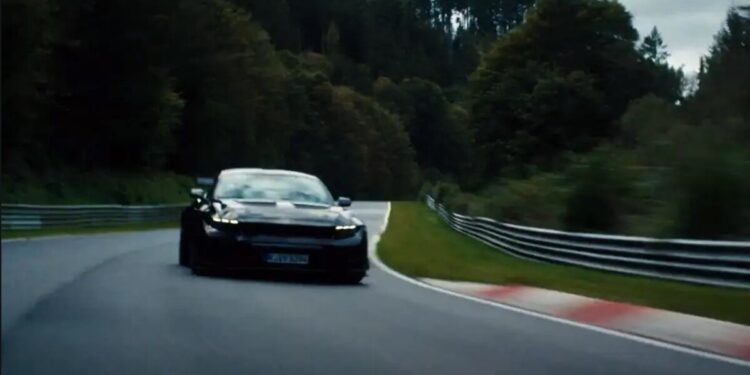 O Ford Mustang GTD é o primeiro carro americano a completar uma volta em Nürburgring em menos de 7 minutos (Ford/Divulgação)