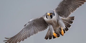 O que os falcões-peregrinos fazem aqui no Brasil?