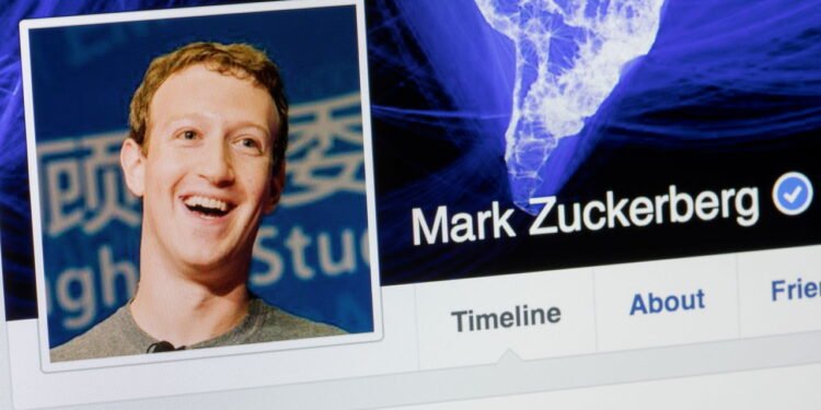 Imagem ilustrativa do perfil do Mark Zuckerberg no Facebook - Créditos: depositphotos.com / grinvalds