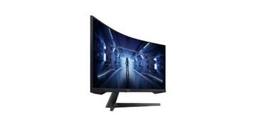 Samsung lança monitor gamer Odyssey G5 no Brasil com 165 Hz e tela curva
